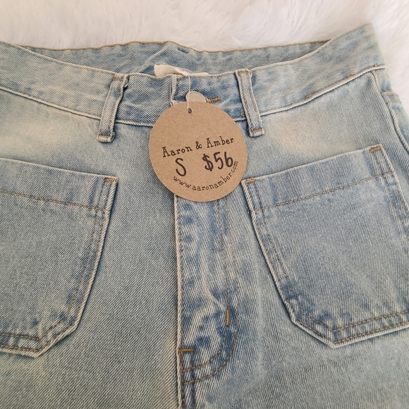 Aaron & Amber Sz Small Jeans Womens New NWT - Picture 3 of 8